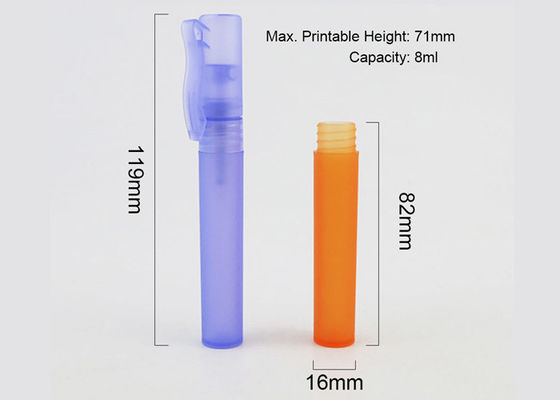 Stift-Art Parfüm-Sprühflasche der Überwurfmutter-15ml