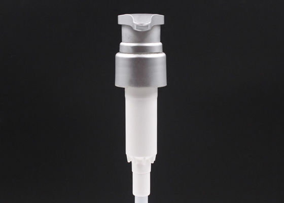 Silberne Plastiklotions-Pumpe der Flaschen-33mm