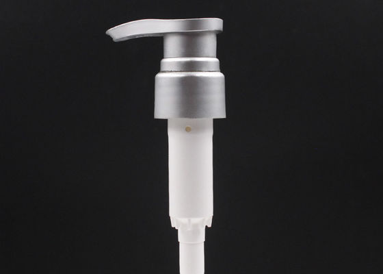 Silberne Plastiklotions-Pumpe der Flaschen-33mm