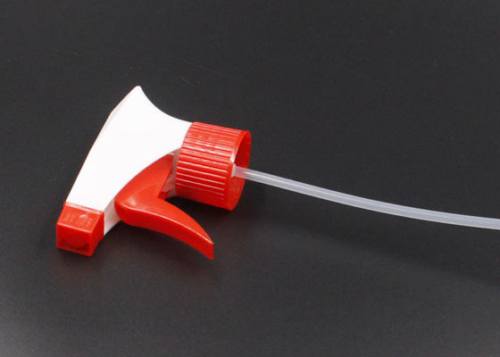Rotes hohes Plastiktriggersprüher des Ätzmittel-24/410