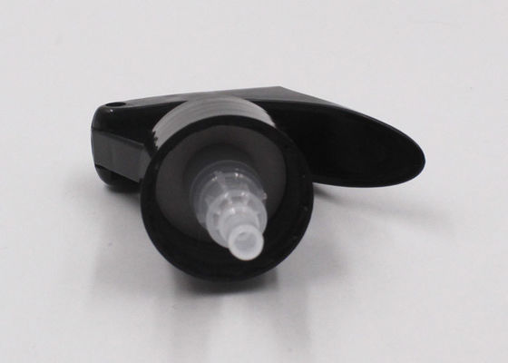 Schwarze Plastiktriggersprüher-Pumpe 20/410 24mm/28mm Antikorrosion mit Rohr