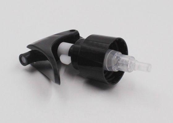 Schwarze Plastiktriggersprüher-Pumpe 20/410 24mm/28mm Antikorrosion mit Rohr