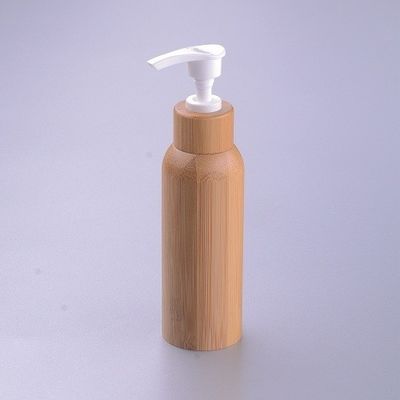 Leere Lotions-Pumpen-Bambus- kosmetische Behälter-Lotions-Flaschen inneres Plastik-120ml
