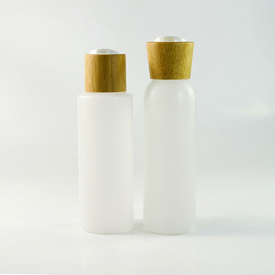 kosmetische Verpackenbehälter 18/410 30ml mit Serum-Bambustropfenzähler-Kappe
