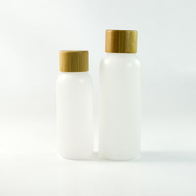 kosmetische Verpackenbehälter 18/410 30ml mit Serum-Bambustropfenzähler-Kappe