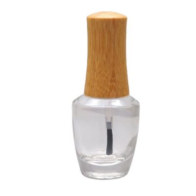 Nagellack-Flaschen-Bambuskappe ISO2000 13mm 15mm bilden kosmetische Glasflasche