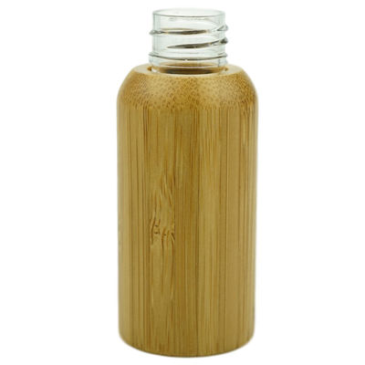 Leere Lotions-Pumpen-Bambus- kosmetische Behälter-Lotions-Flaschen inneres Plastik-120ml