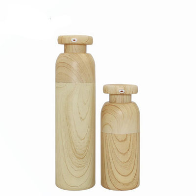 Luftlose Bambusflasche 15ml 30ml 40ml 50ml der kosmetischen PlastikPumpflasche des neuen Produktes