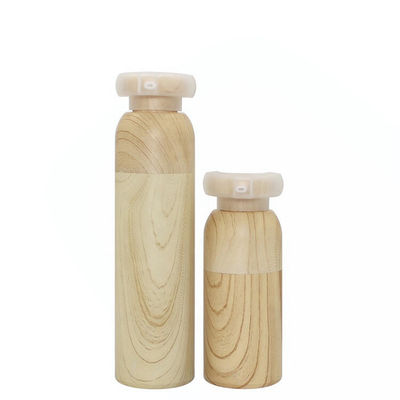 Luftlose Bambusflasche 15ml 30ml 40ml 50ml der kosmetischen PlastikPumpflasche des neuen Produktes