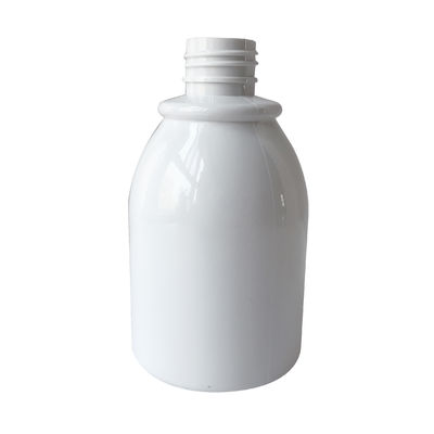 250ml bereifte Amber Cosmetic-HAUSTIER Flasche mit Bambuspumpe