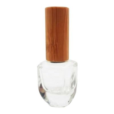 Großhandelsglasflasche 5ml 15ml 20ml mit Bambusdeckel-Nagellack-Flasche