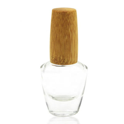 Großhandelsglasflasche 5ml 15ml 20ml mit Bambusdeckel-Nagellack-Flasche