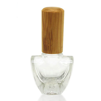 Großhandelsglasflasche 5ml 15ml 20ml mit Bambusdeckel-Nagellack-Flasche