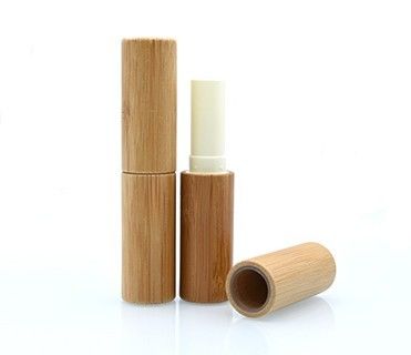 Balsambambusbehälter des Rohrs des Lippenstifts 5g bilden natürlicher kosmetischer Verpackenlippen