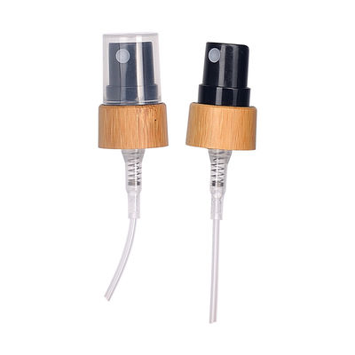 Kosmetisches Flaschen-Spray-Pumpen-Bambusastringierendes Mittel parfümieren 18mm feinen Nebel-Spray