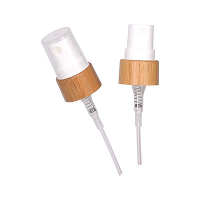 Kosmetisches Flaschen-Spray-Pumpen-Bambusastringierendes Mittel parfümieren 18mm feinen Nebel-Spray
