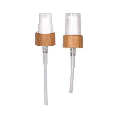 Kosmetisches Flaschen-Spray-Pumpen-Bambusastringierendes Mittel parfümieren 18mm feinen Nebel-Spray