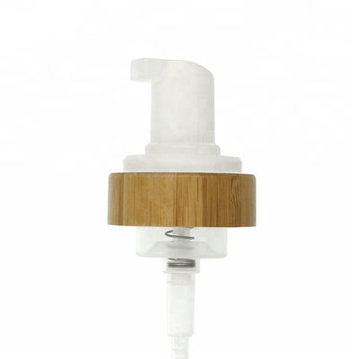 Flüssigseife-Schaum-Pumpe der Kosmetik-43mm mit Bambus für die Flasche Envoironmet-freundlich