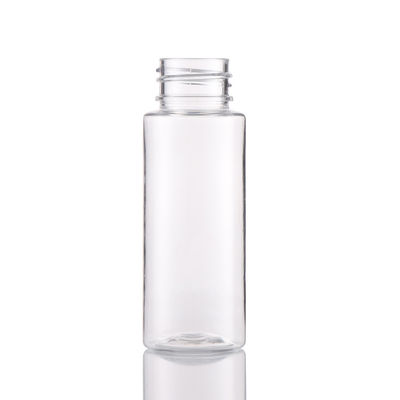 Klares Plastikhaustier 60ML füllt hohe Bambuskosmetik Qulity leere Lotions-Flaschen ab