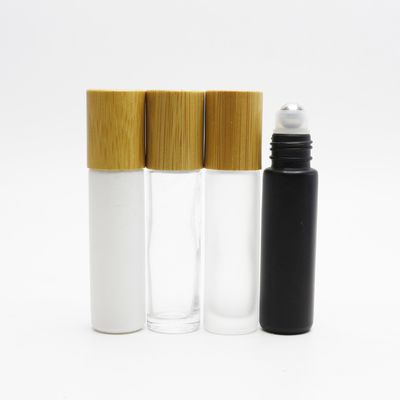 kosmetische Bambusrolle 5ml 10ml auf Glasflaschen des ätherischen Öls parfümieren besonders angefertigt