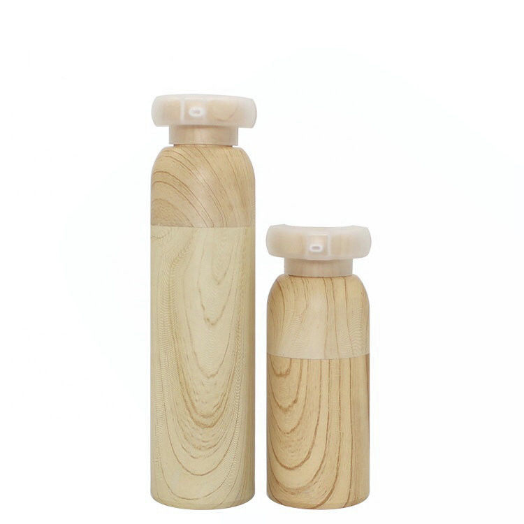 Luftlose Bambusflasche 15ml 30ml 40ml 50ml der kosmetischen PlastikPumpflasche des neuen Produktes